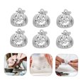 thumbnail image 6 of MEIBUTYUP Silver Alloy Pumpkin Pendant Charms for DIY Jewelry Making 10Pcs, 6 of 8