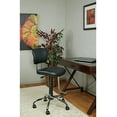 thumbnail image 2 of Office Star Pneumatic Drafting Chair with Casters and Chrome Teardrop Footrest, Vinyl Stool and Back, 2 of 6