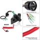 thumbnail image 3 of Riwesomey Panel de montaje de interruptor de llave de motor único fueraborda compatible con 704-82570-12-00 Bombillas para automóviles, 3 of 6