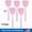 Pink, variant on Active Mind Ltd 17 Inch Fly Swatter with Long-Reach Handle & Flex Head - Indoor/Outdoor Bug Zapper - Pink