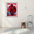 thumbnail image 3 of Cuadros Decorativos 5D DIY diamante pintura rosa roja taladro completo Rhinestone mosaico arte imagen Kit Tmvgtek embutido en tela, 3 of 9