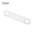 thumbnail image 3 of Uxcell 50Pack Non-Slip Silicone Hanger Grips Clothes Hanger Strips, Clear 4.13" x 0.79", 3 of 6
