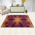 thumbnail image 6 of ZICANCN Fractal Abstract Artistic Area Rugs Doormat , Facecloth Non-Slip Floor Mat Rug for Living Room Kitchen Sink Area Indoor Outdoor Entrance 36"x24", 6 of 9