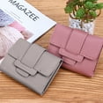 thumbnail image 4 of Visland Womens Short Wallet Small Lady Purse Trifold Short Wallet Vintage Card Holder Elegant Clutch Wallet, 4 of 8
