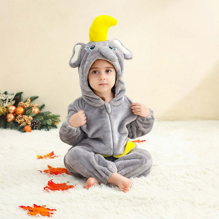 Baby Animal Jumpsuit Unisex Toddler Outfit Halloween Dress Up