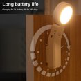 thumbnail image 4 of Luz de sensor de infrarrojos de movimiento Lámpara de pared recargable portátil de la luz nocturna inalámbrica portátil Habitación de iluminación interior Dormitorio Baño Cálido Luz Yuarrent HA009697-02B, 4 of 6