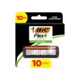 thumbnail image 1 of BIC Flex 4 Refillable Razors for Men, Long-Lasting 4 Blade Razor Refills for Sensitive Skin, 10 Razor Cartridges, 1 of 3