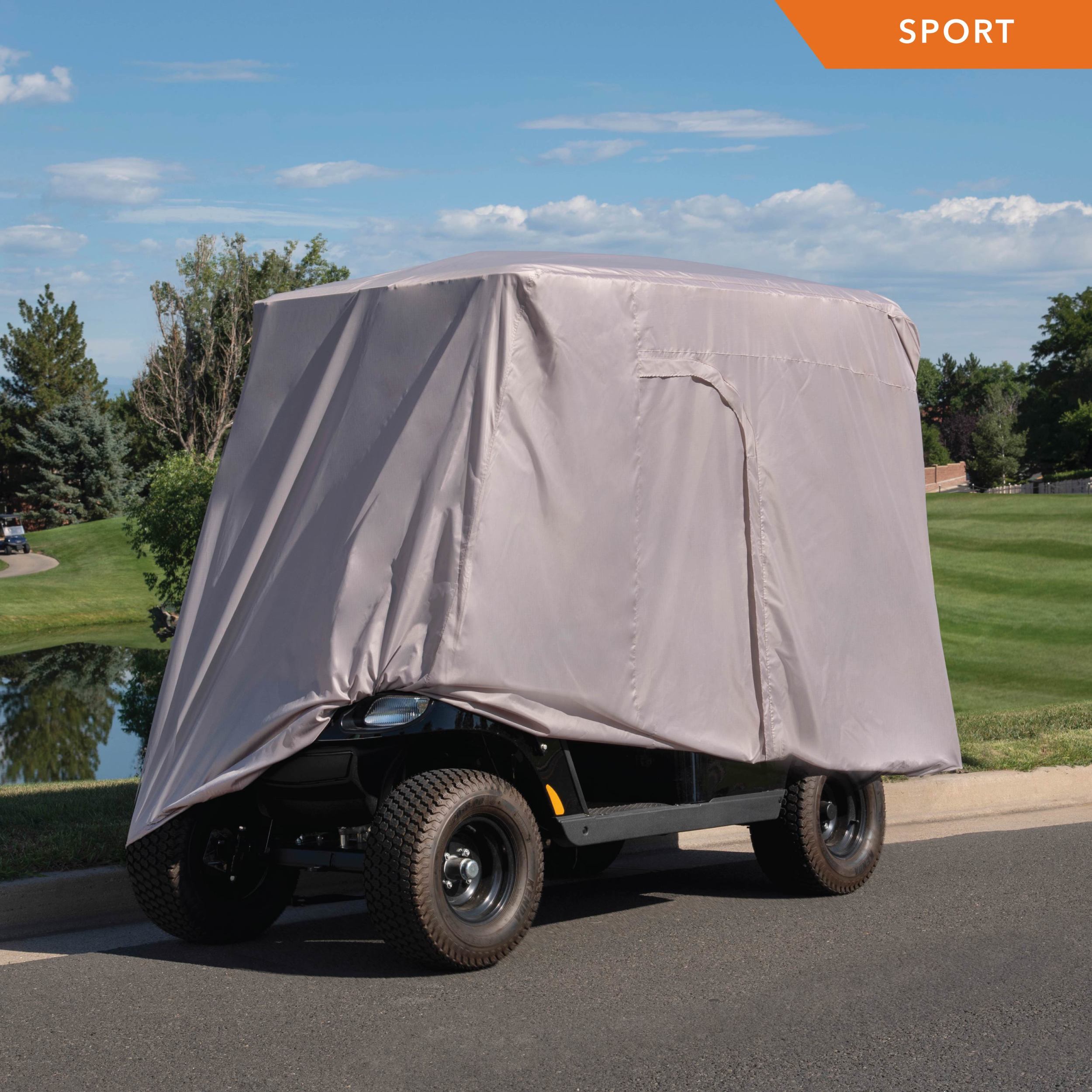 Modern Leisure® Sport Golf Cart Cover, 4-Person, Beige