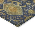 thumbnail image 3 of Addison Rugs Chantille Indoor/Outdoor Traditional Global Navy Machine Washable Rectangle Rug, 9' x 12', 3 of 8