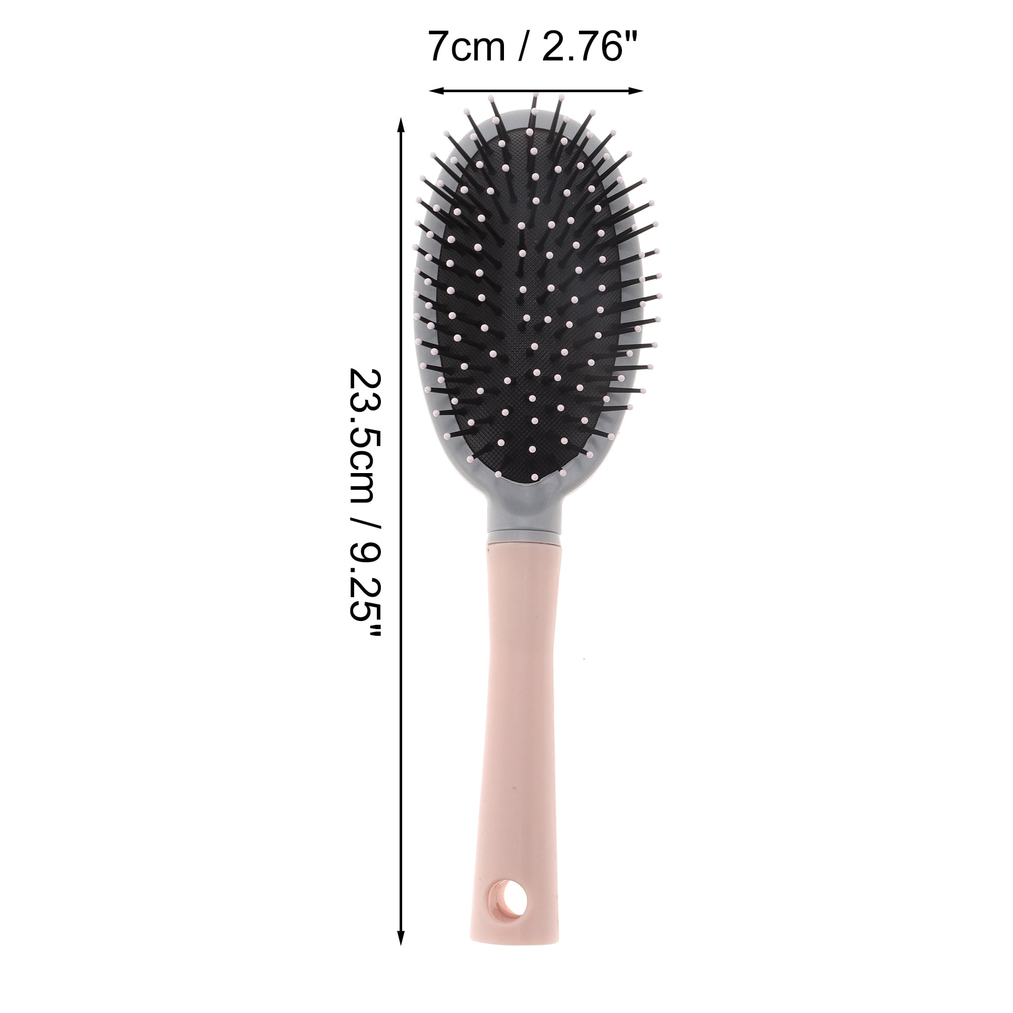 Unique Bargains 1 Pc Lightweight Airbag Hair Brush for All Hair Types Pink