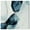 Gallery Wrapped, variant on Cerulean Flow III Canvas Digital Abstract Art by Art Remedy, Gallery Wrapped, 20 x 20