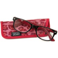Foster Grant Women's Laney Reading Glasses, Red