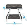 thumbnail image 6 of Bowery Hill Mid-Century Dark Gray Wood and Laminate End Table, 6 of 6