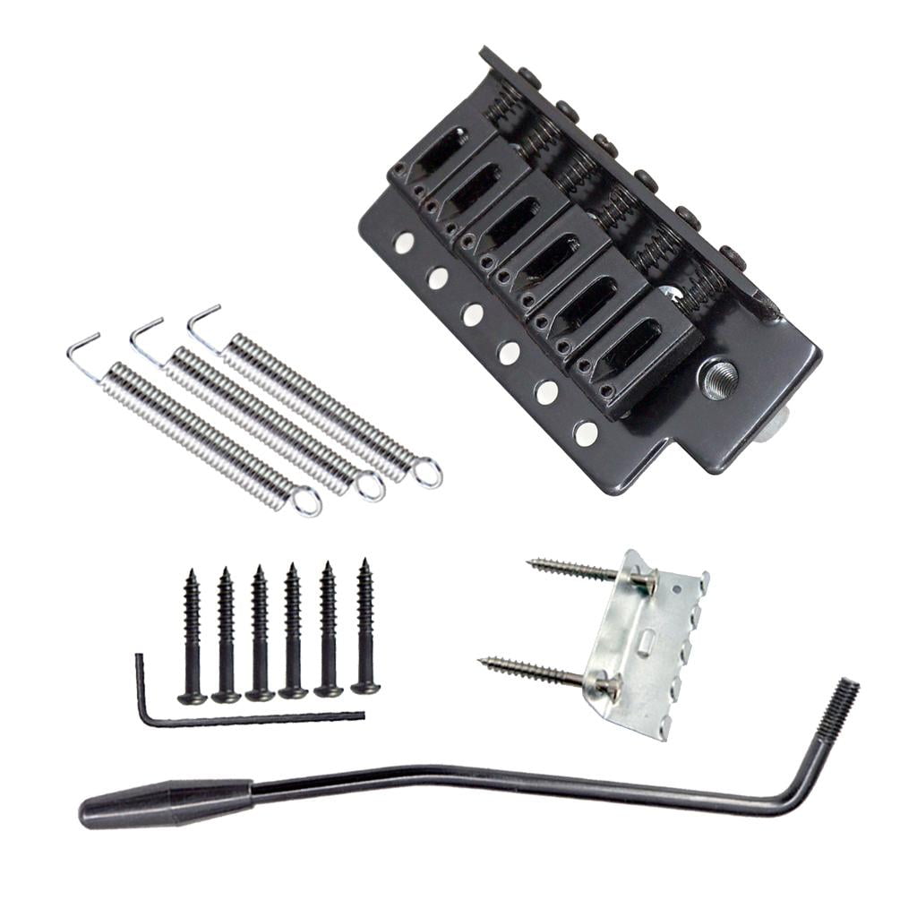 Musically Guitar Tremolo Bridge Assembly with whammy guitar bar for Electric Guitar Replacement