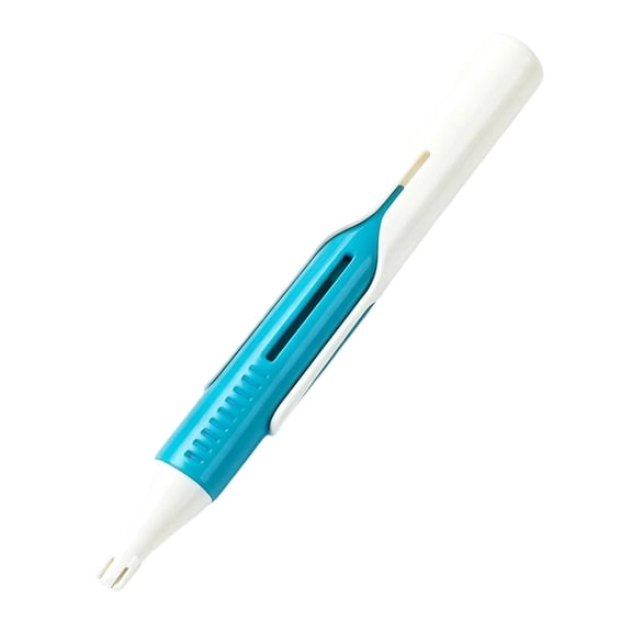Automatic Diamond Painting Pen / Dual End Bead Placement Tool with Correction Tip / Manual Applicator for DIY Gem Art Craft Blue