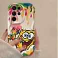 thumbnail image 3 of Phone Case For Samsung Galaxy S24 Ultra S23 S22 Plus S21 S20 FE A25 A55 A35 Graffiti SpongeBobs Patrick Star Wave Silicone Cover, 3 of 5