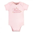 thumbnail image 4 of Hudson Baby Infant Girl Cotton Bodysuits, Daddys Girl, 9-12 Months, 4 of 5