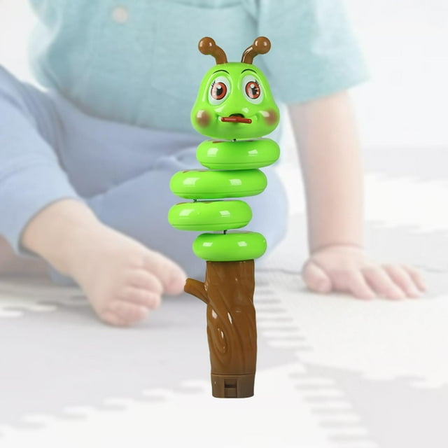 Montessori Toy Learning Toy Portable Cognitive Development Practical Whistle Toy for Bedroom Living Room Homeschool Home Tools Green
