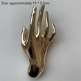 thumbnail image 3 of QQTDFG Hand-shaped Metal Brooch Large Shawl Clip Creative Party Jewelry Women-gold, 3 of 9