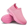 thumbnail image 4 of Toddlers Shoes Girls Sneakers Lightweight Breathable Walking Running Child School Shoes Pink Toddler Size 9, 4 of 4