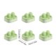 thumbnail image 3 of Pack de 6 clips para cable • Organizador de gestión de cables de sobremesa • Abrazaderas para cables de carga y datos • Portacables adhesivos (negro, blanco, gris, verde, amarillo), 3 of 6