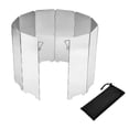 thumbnail image 2 of Eigraketly Estufa de plegable de 10 placas, parabrisas para acampar al aire libre, cocina de camping, pantalla de viento, aleación de Kits de desorden para acampar, 2 of 6