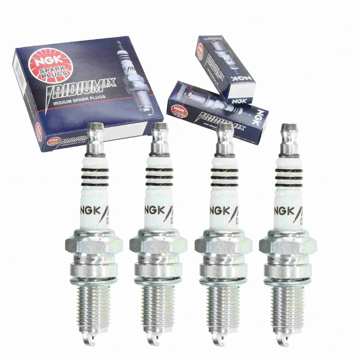 「イブキ」 NGK Iridium IX DPR7EIX-9 Spark Plugs, 6 Pieces, High Performance