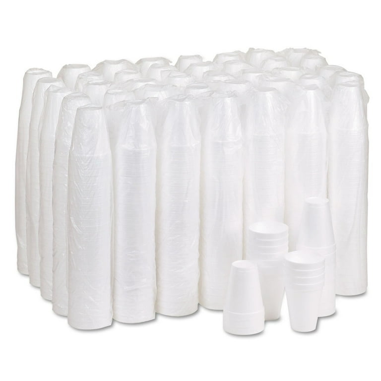 Dart 10J10 10 oz. White Customizable Foam Cup - 1000/Case