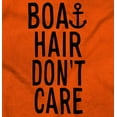 thumbnail image 2 of Boat Hair Don't Care Ocean Vibes Cute Women's Graphic T Shirt Tees Brisco Brands X, 2 of 6