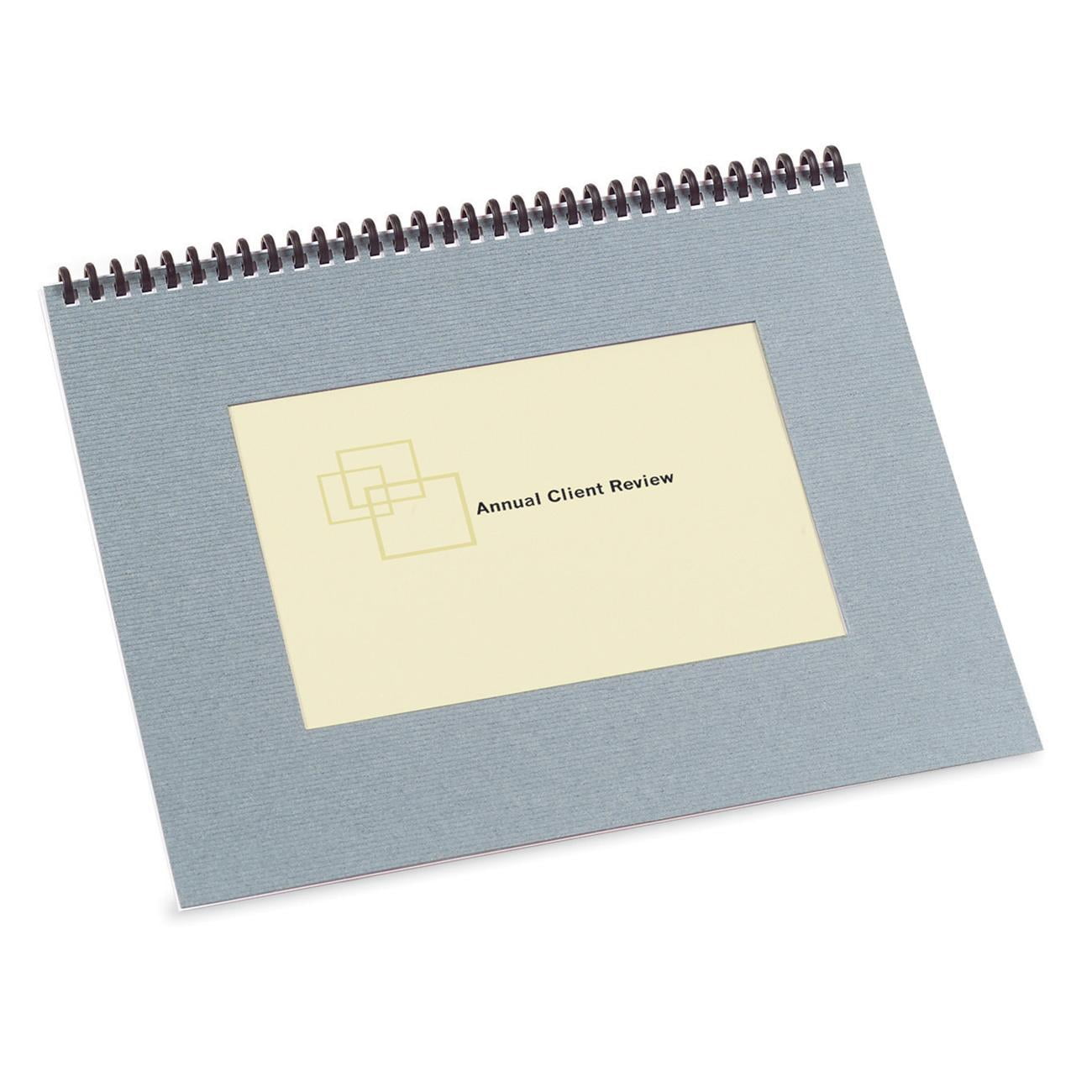 GBC Textured Heavyduty Binding Covers w/ Window