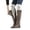 White, variant on Sunshuilll Big & Tall Ribbed Knit Leg Warmers, Brown