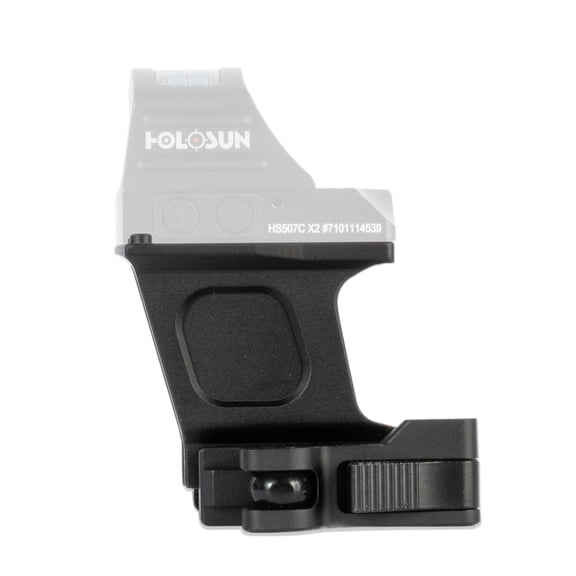 Monstrum Hypergrip Red Dot Riser Mount with QD Quick Release | Compatible with RMR Footprint | 2.26" Center Height