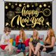 thumbnail image 5 of Telón de fondo KatChon Happy New Year 2025, 183 x 112 cm, con cinta, 5 of 7