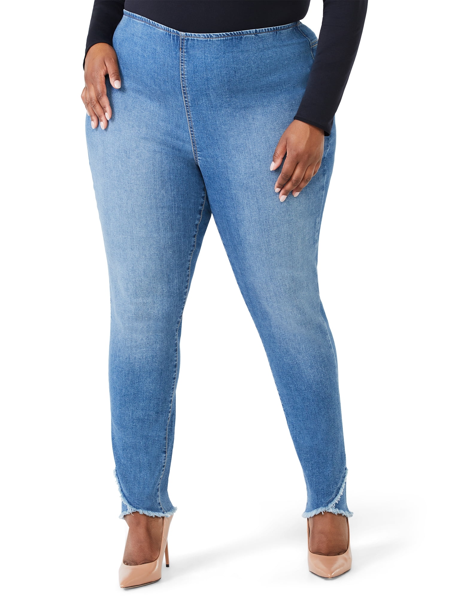 Women's Blue Jeggings