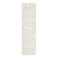thumbnail image 2 of Unique Loom Hermitage Collection Area Rug - Armor (2' 6" x 10' Runner White Bone/Beige), 2 of 6
