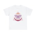 thumbnail image 2 of Moon Butterfly Triangle Love Horus  Unisex Heavy Cotton Tee Sacred Geometry, 2 of 12