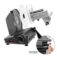 thumbnail image 3 of Chefman Electric Stainless Steel Die Cast Kitchen Deli & Food Slicer, 180 Watt, 3 of 6