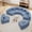 Blue, variant on Daluvenix Round Curved Sofa, Round Modular Sectional Sofas, 2 SeaterVelvet Boneless Couches for Living Room, 2PCS, Green