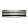 thumbnail image 2 of Mens Chisel Titanium 7mm Enamel and Grooved Brushed Wedding Band Ring, 2 of 5