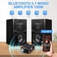 thumbnail image 2 of Placa Amplificadora Bluetooth 1001B, Paquete de 2, Mini Módulo Amplificador de Potencia de Audio Mono de 100 W con Caja A Juego., 2 of 5