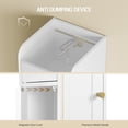 thumbnail image 7 of Hzuaneri 70.9" H Bathroom Storage Cabinet, Tall Corner Cabinet with 4 Doors, 7 of 7
