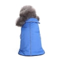 thumbnail image 4 of Abrigo cálido para perros, chaqueta reflectante de invierno para perros, cuello alto impermeable y resistente al viento para climas fríos, 4 of 5