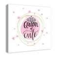 thumbnail image 2 of Creative Products Queen of Cute 24x24 Canvas Wall Art, 2 of 5