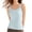 Light Blue, variant on Tank Top with Built In Bra Sleeveless Comfy Casual Built-In Bra Tank Pilates Gym Activewear Wirefree Support Workout Tank Tops