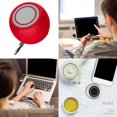 thumbnail image 2 of Tachiuwa 2 PCS 350mAh Mini Speaker 3.5mm Input , 3W Loud Portable, 2 of 9