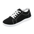 thumbnail image 3 of Willtoo Classic Low-Top Canvas Sneakers for Women Lightweight Lace-Up Casual Walking Shoes with Non-Slip Rubber Sole, Breathable Flat Skate Shoes, 3 of 4