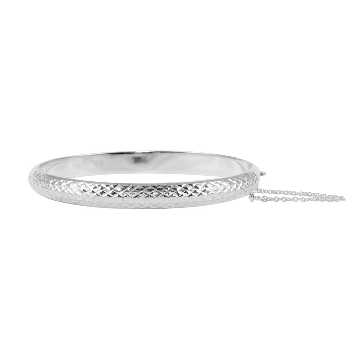 Shop LC Shop LC 925 Sterling Silver Bangle Bracelet 7.25 Inch