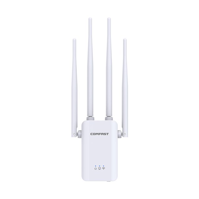 JShteea Extender Cooling Hole Design Signal Booster Repetidor Router (enchufe La UE)