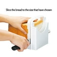 thumbnail image 5 of Bread Cutting Guide with Removable Crumb Catcher | ABS Slicing Guides for Uniform Thickness | Fits Any Loaf Size | Hardwood Base Protects Counters | Easy Clean | 1 Piece | 17.5x20cm, 5 of 5