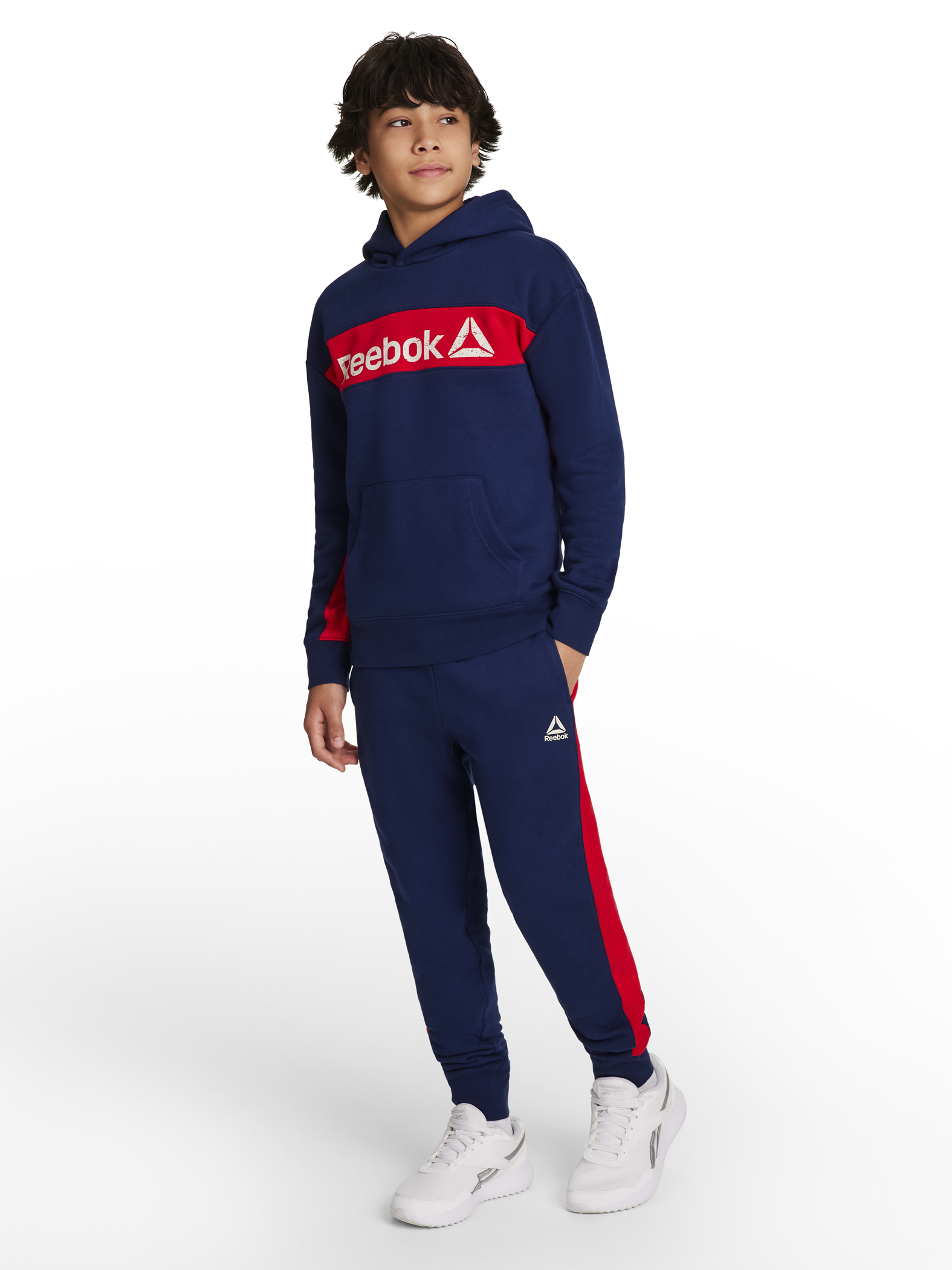 Reebok Boy's Colorblock Fleece Jogger, Sizes 4-18